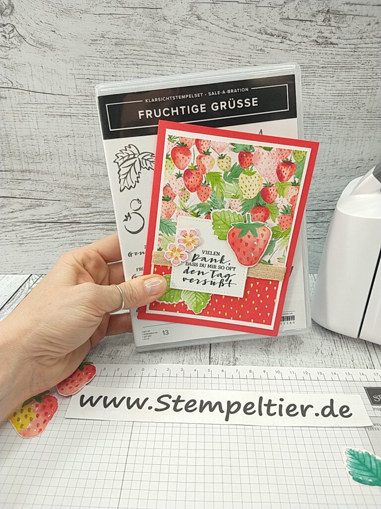 stampin up fruchtige grüße