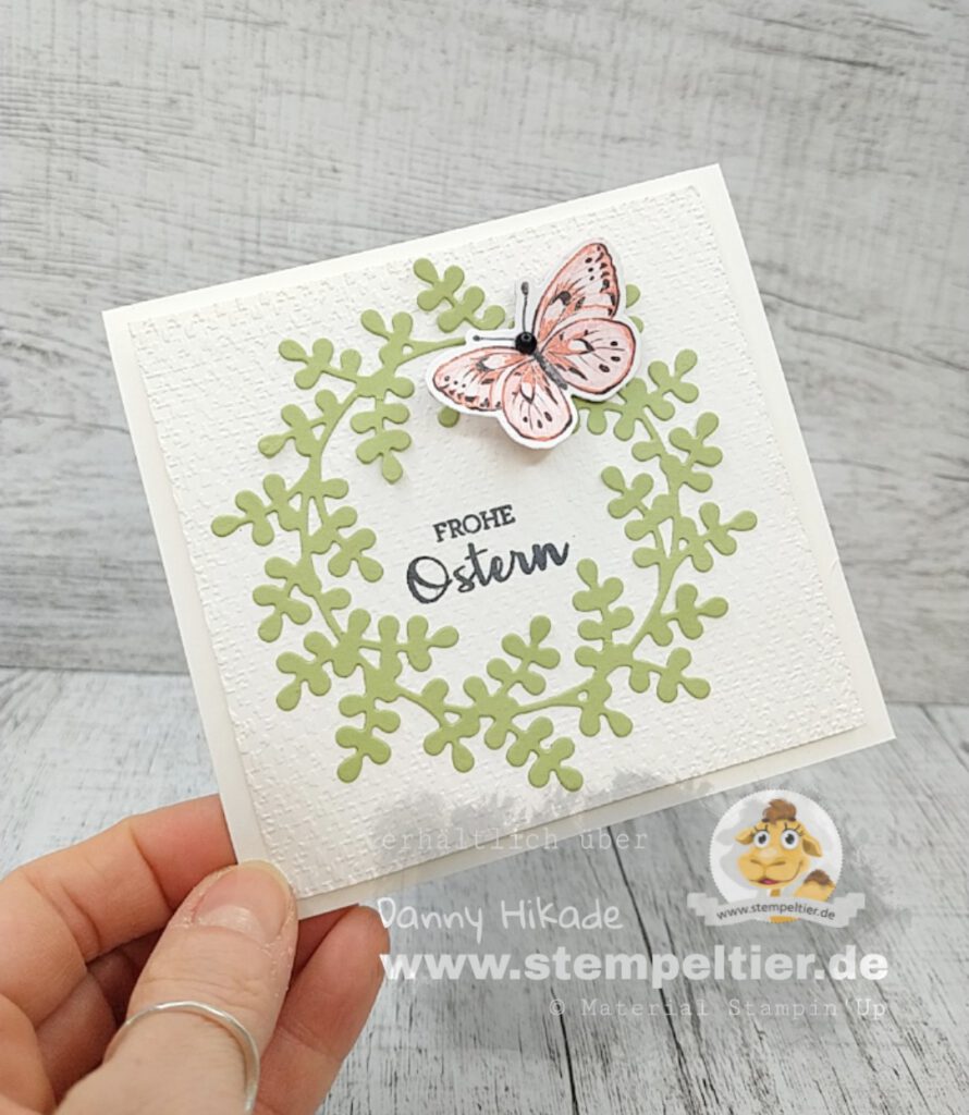 stampin up ostern verpackung hase