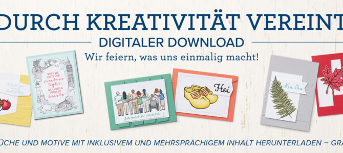 Durch Kreativität vereint – Freebie