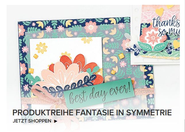 stampin up produktreihe fantasie in symmetrie