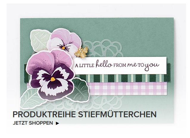 stampin up produktreihe stiefmütterchen