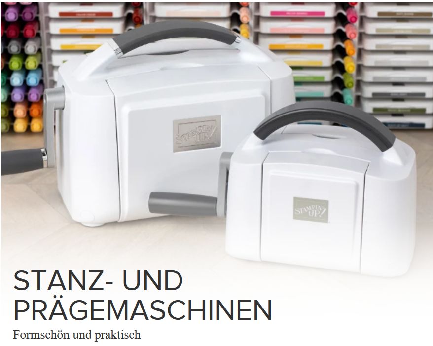 stampin up stanzmaschine bigshot nachfolger stanzen prägen stempeltier