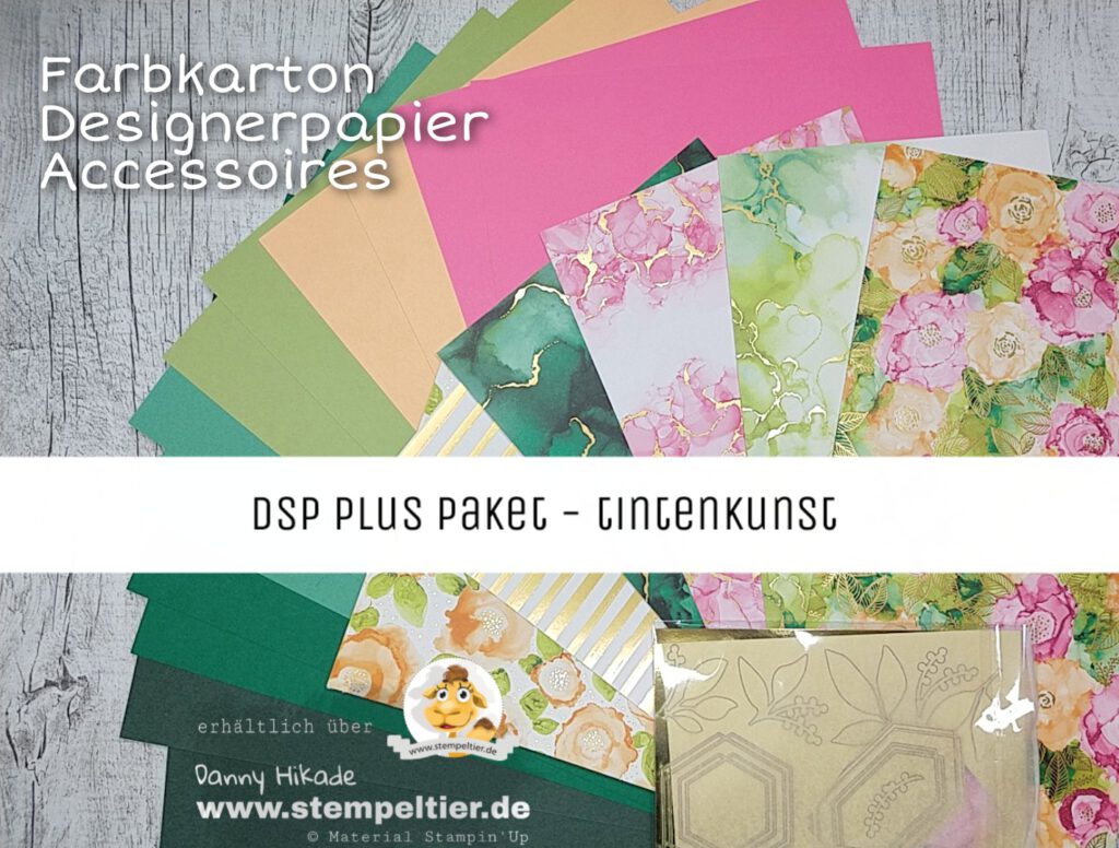 stampin up tintenkunst jahreskatalogmusterpaket dsp plus paket materialpaket stempeltier