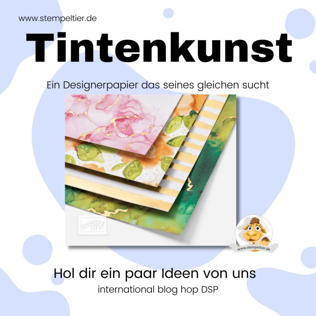 stampin up tintenkunst dsp ink stempeltier blog