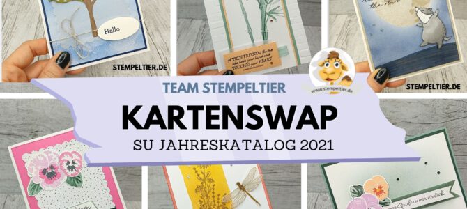 Kartenswap im Team zum Jahreskatalog 2021