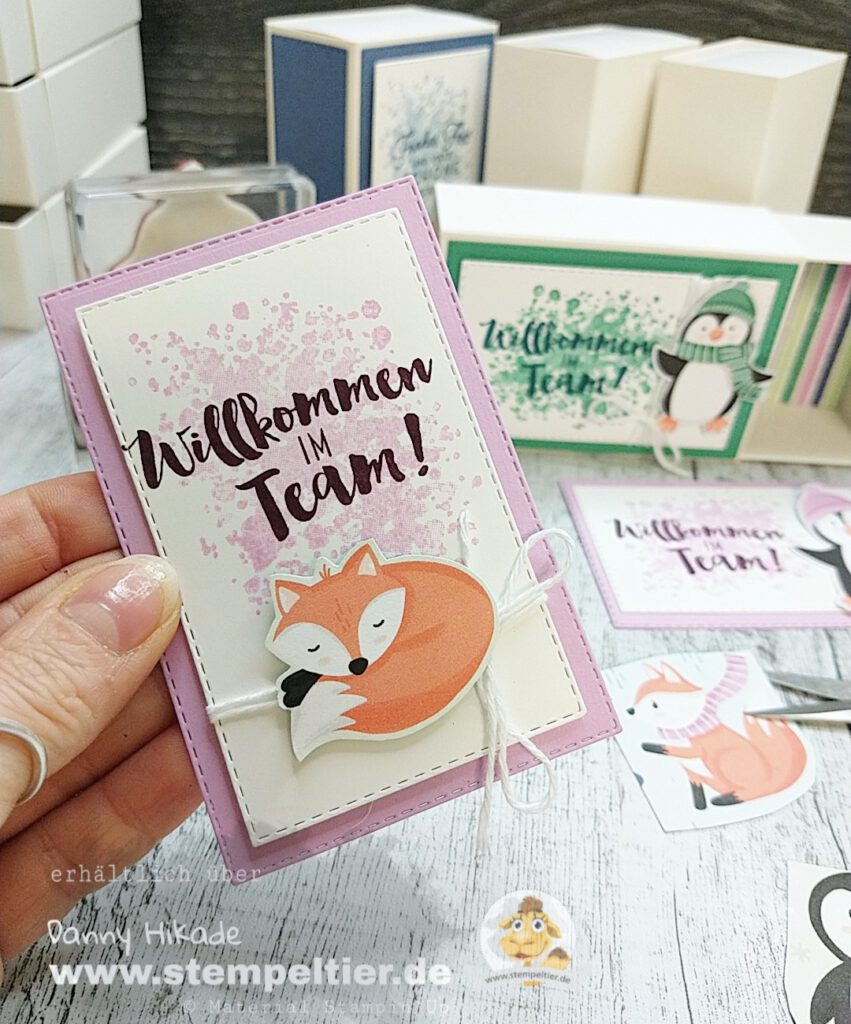 stampin up willkommen im team stempeltier einsteigen starterset demo werden