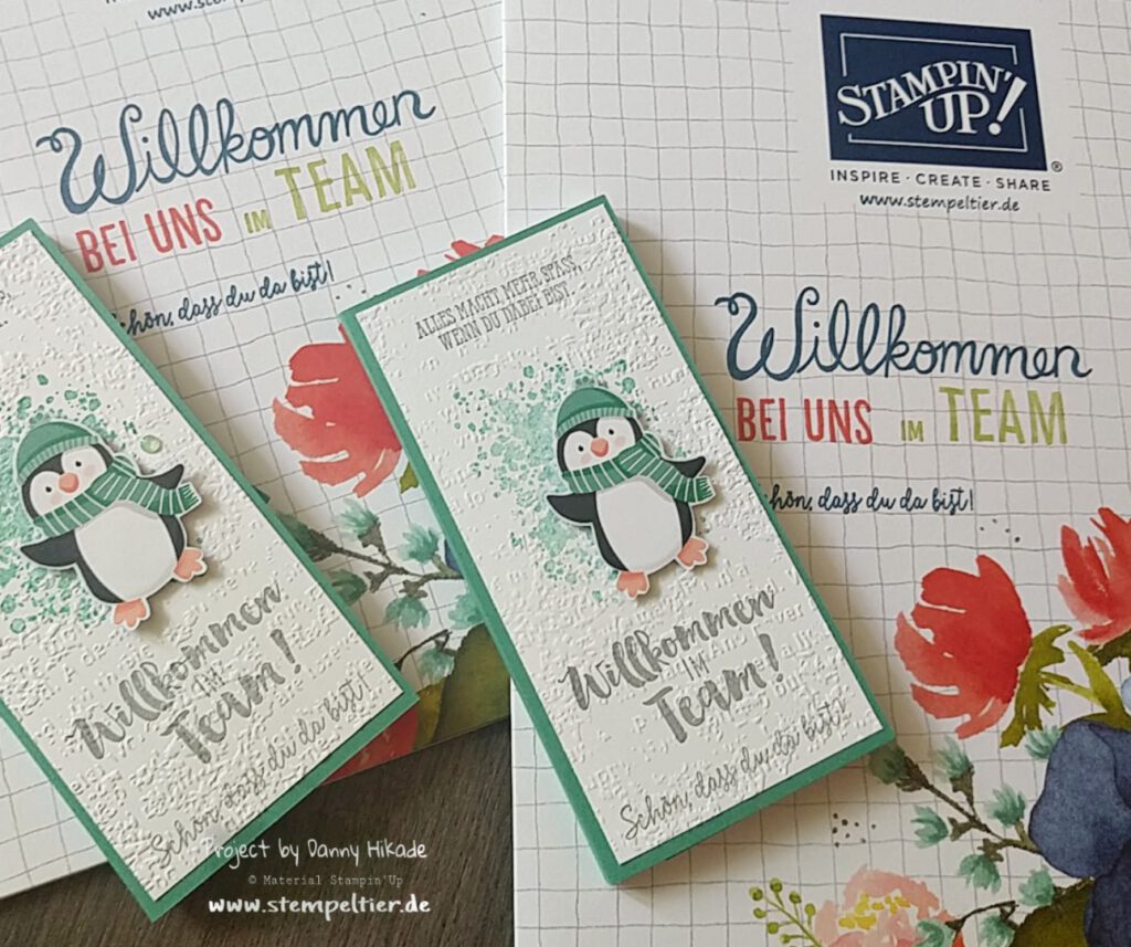 stampin up willkommen team einsteigen demo werden sab