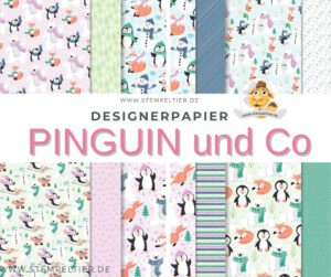 stampin up sab Designerpapier pinguin und go gratis stempeltier