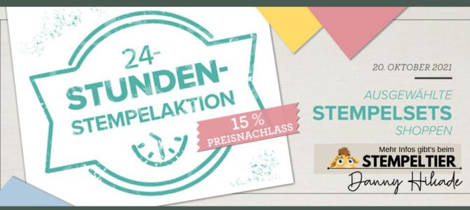 24 Stunden Blitzaktion bei Stampin Up! 24 Stunden Blitzaktion bei Stampin Up!