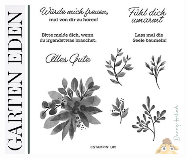 stampin up garten eden stempeltset