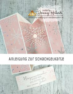 stampin up zauber der feiertage schachtelkarte anleitung