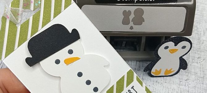 Aus Pinguin macht Schneemann