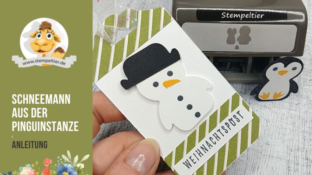 schneemann video stampin up pinguin 