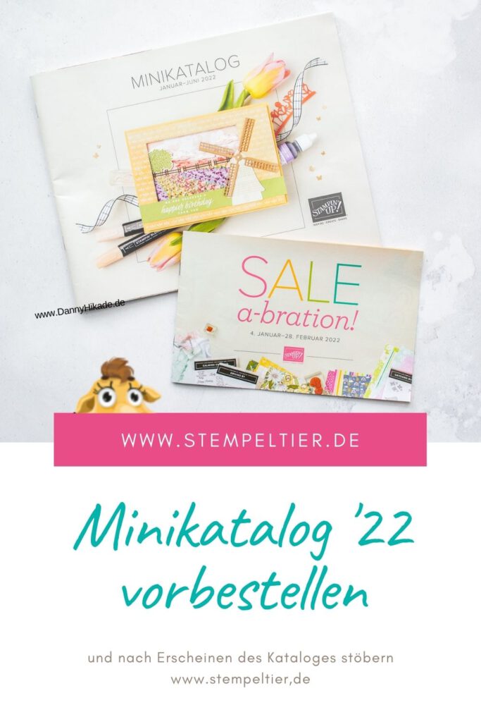 stampin up minikatalog 2022 stempeltier bestellen vorbestellung stempeltier