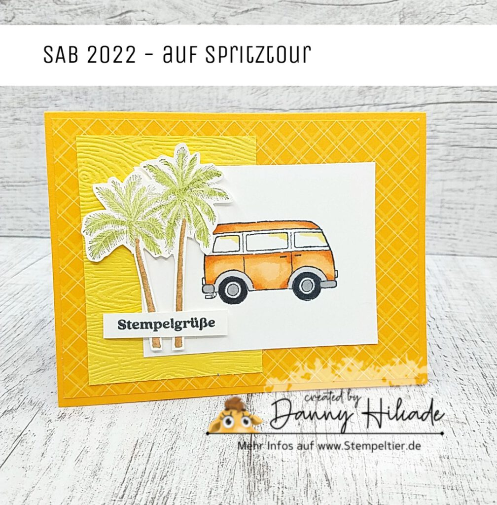 stampin up saleabration auf spritztour bulli vwbus stempeltier 2022