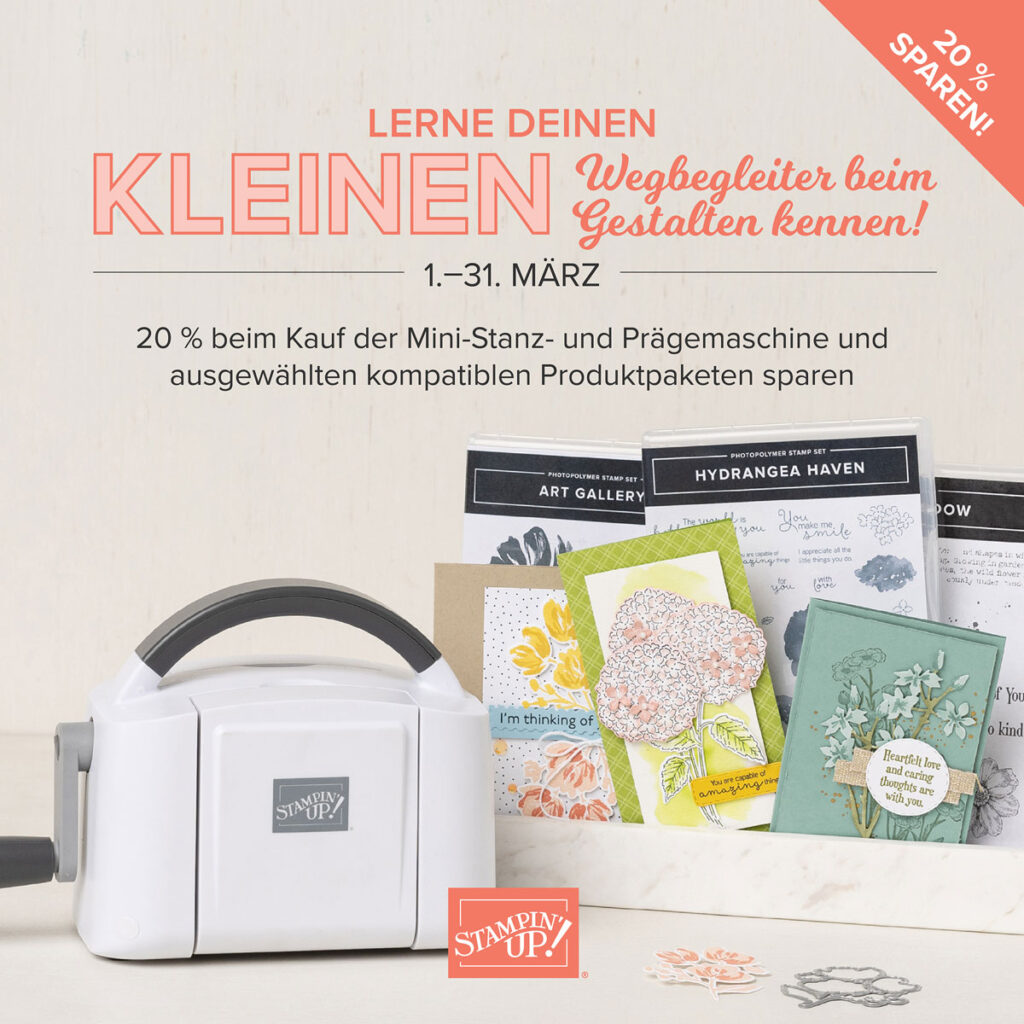 stampin up angebot rabatt stanzmaschine