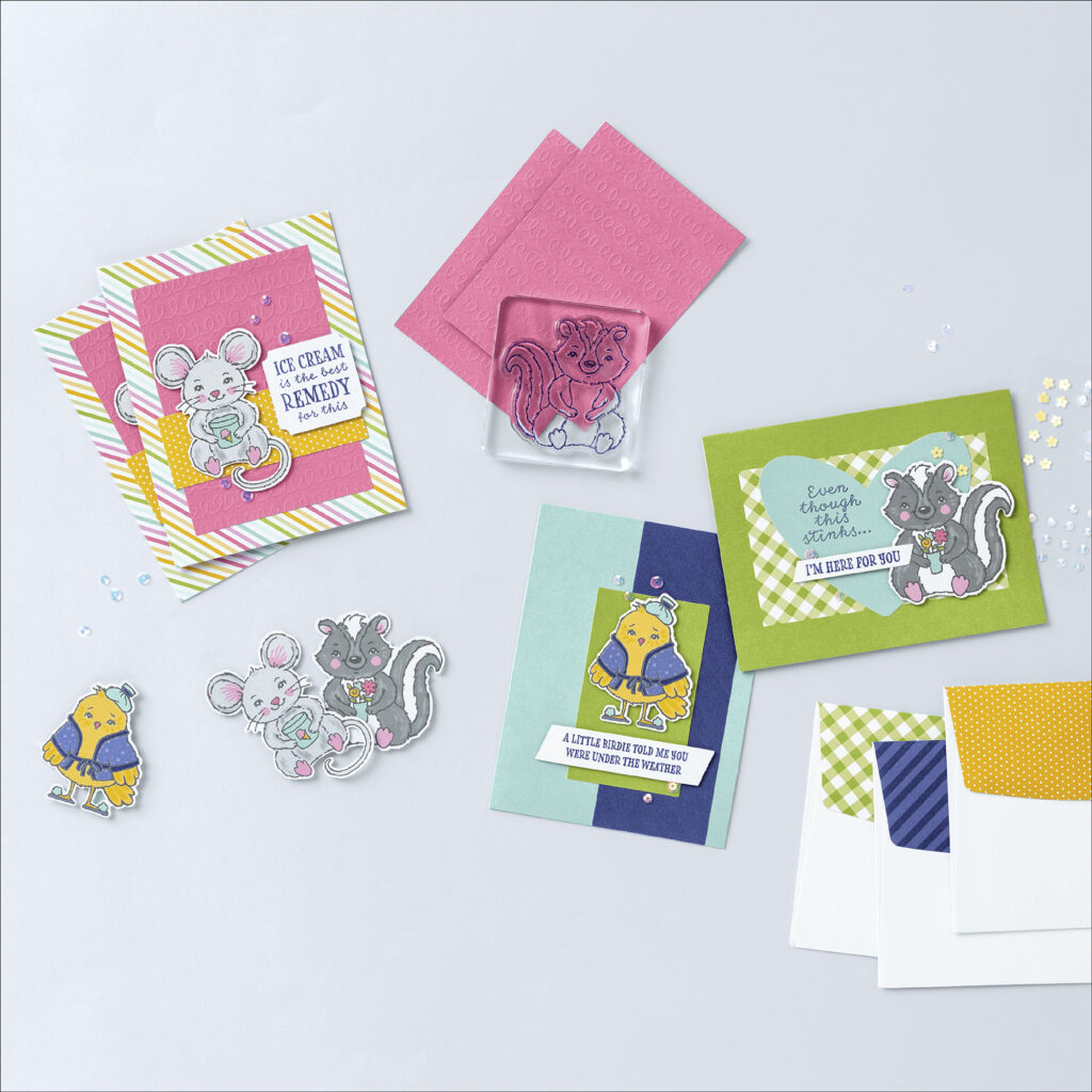 stampin up kit echt dufte maus stinktier skunk beispiele