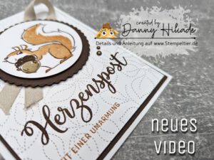 stampin up nuts eichhörnchen herzenspost squirrel stempeltier anleitung