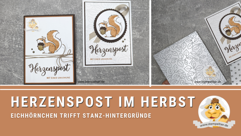 stampin up nuts about you herzenspost herbst
