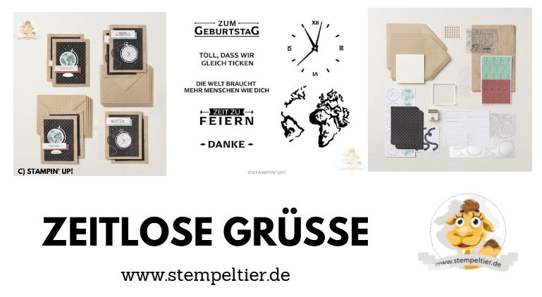 stampin up zeitlose grüsse onstage produktkit kit stempeltier