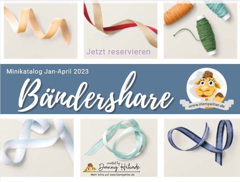 bändershare stampin up minikatalog sab 2023
