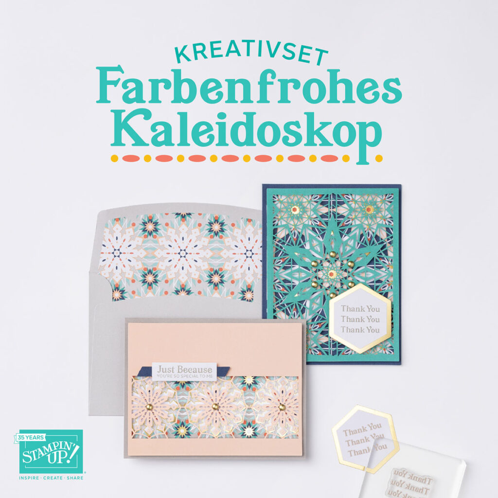 stampin up kreativset fröhliches Kaleidoskop stempeltier