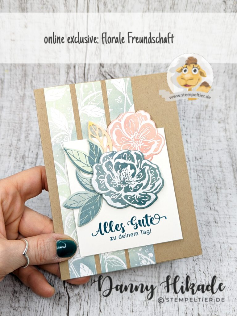 Stampinup online exclusive Florale Freundschaft Stempeltier 