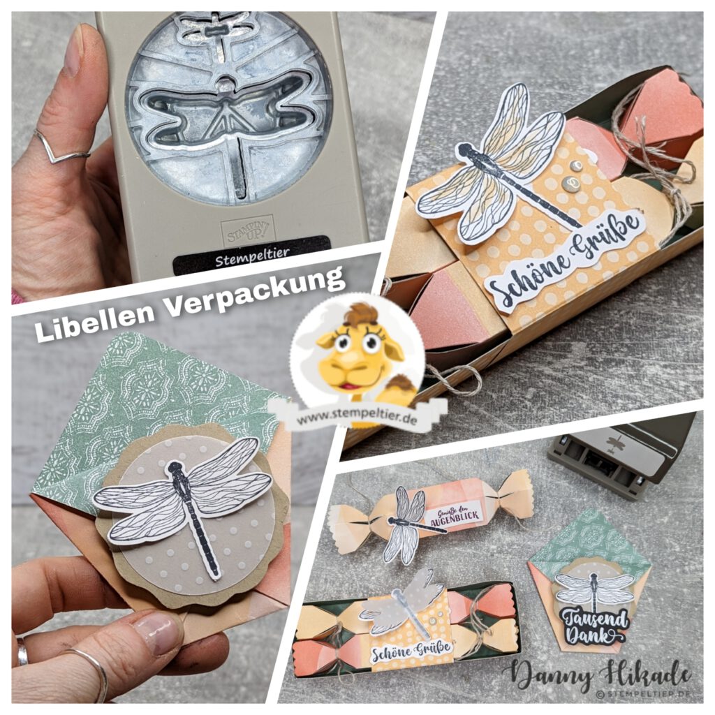 stampinup libelle anleitung verpackung knallbonbon schachtel libelle