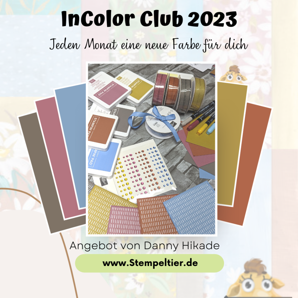 in color club stampin up stempeltier danny hikade