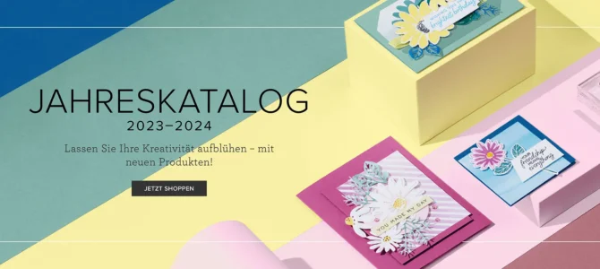 Der Startschuss ist gefallen – Jahreskatalog 2023-2024