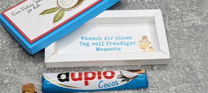 Anleitung für 2 Kokos Duplo | Shadowbox