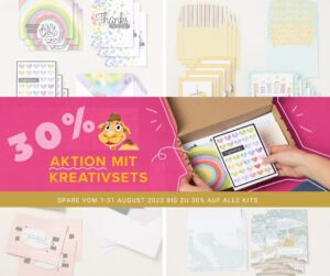 stampin up 30 _ Sparen auf Kits kreativset