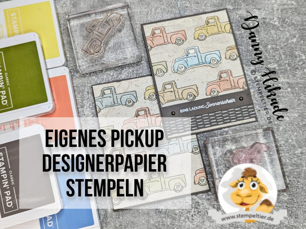 stampin upperfecter pickup truck online exclusive stempeltier 2023