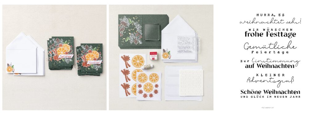 stampin up kit´in Weihnachtsstimmung