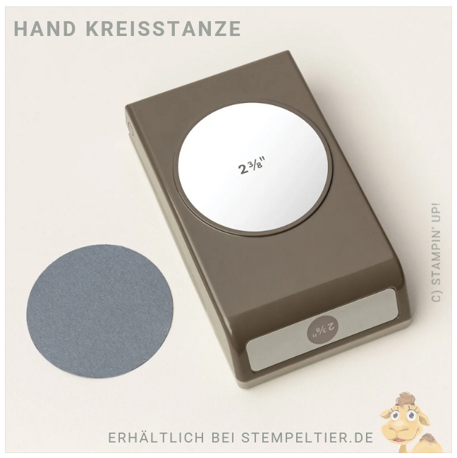 stampin up kreisstanze 6 cm handkreisstanze bestellen