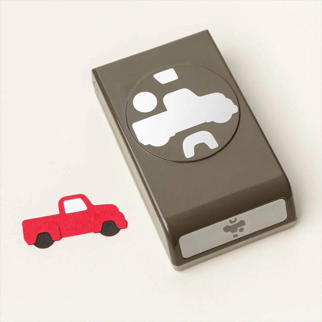 stampinup pickup truck punch