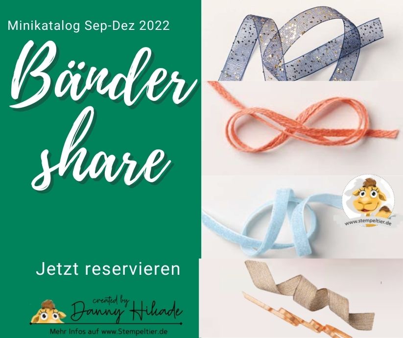 stampin up bändershare minikatalog 2023 stempeltier