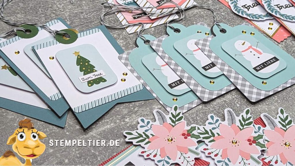 stampinup weihnachtliche anhänger kit