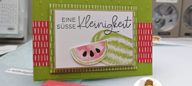 Sale-a-Bration 2024 | Watercolor Melon – Ideen zur Melone