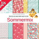 stampinup Designerpapier gratis SAB 2024 Sommermix