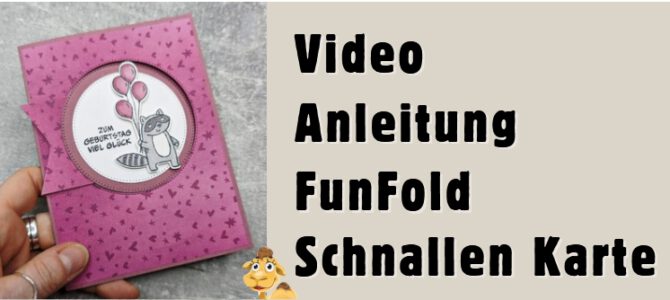 Anleitung zur Schnallen Fun Fold Karte