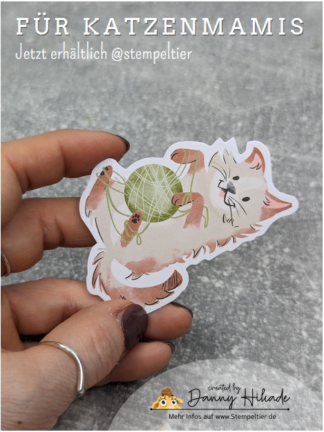 stampin up an deiner seite katze cat catmum