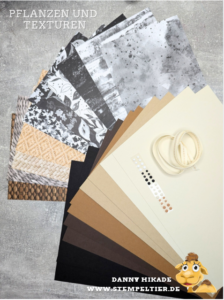 stampin up pflanzen und texturen materialpaket dsp pluspaket probierpaket