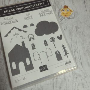 Süsse Weihnachtszeit-Lebkuchenhaus