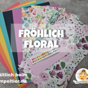 Materialpaket "Fröhlich floral"