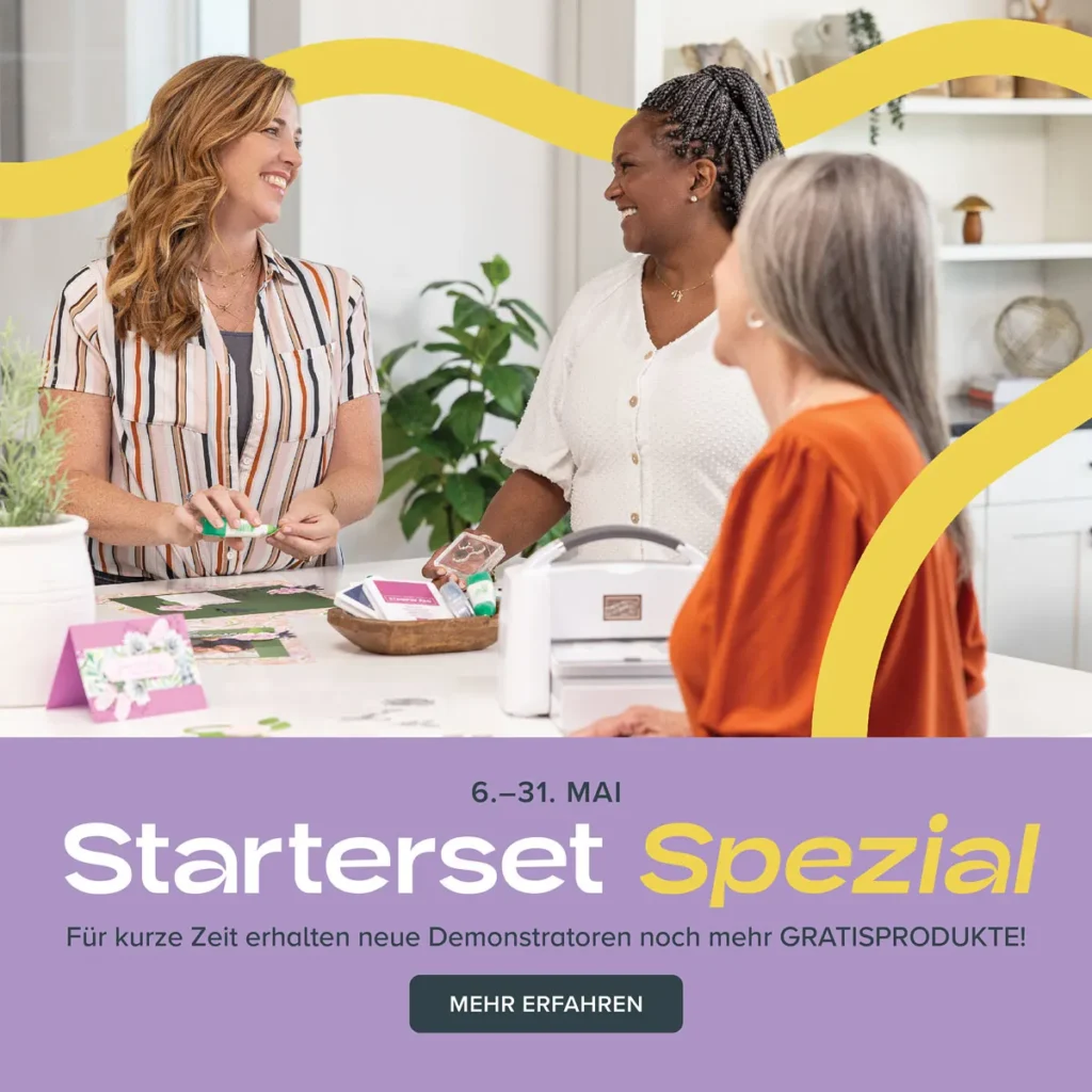 stampin up starterset mai 2025 demo werden einsteigen