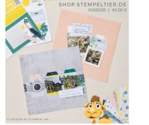 kit scrapbooking schöne erinnerungen stampin up stempeltier danny