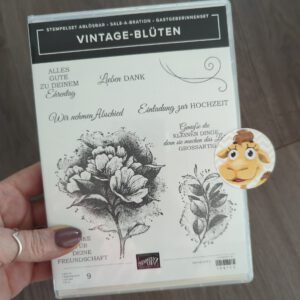Stempelset "Vintage Blüten"