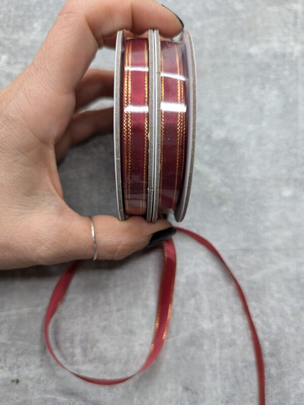 Satinband Chili+ Gold