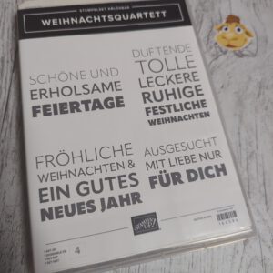 Weihnachtsquartett